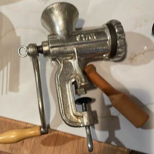 Vintage Star meat or fish grinder